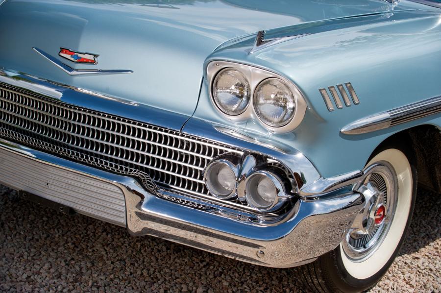  Chevrolet Bel Air Impala Convertible 1958 года  (фото 45 из 67)